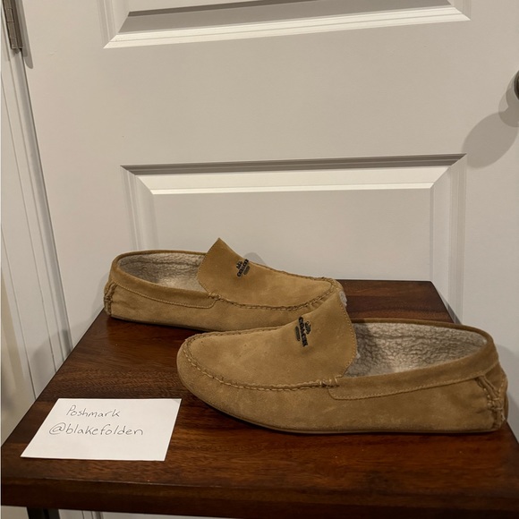Coach Men’s Slippers / Moccasins - Picture 1 of 4